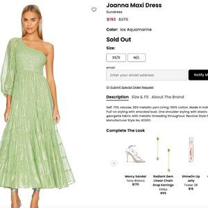 Sundress Joanna Maxi Dress
